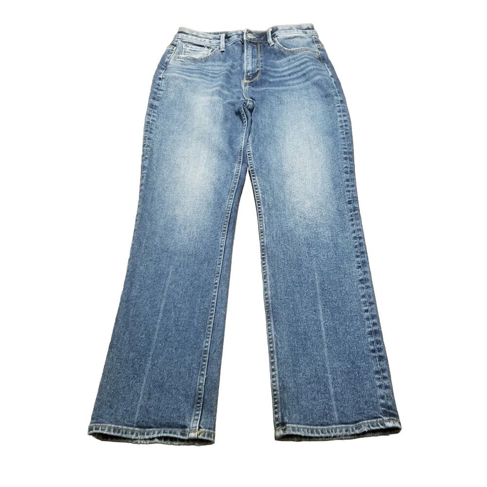 Driftwood Stella Jeans Women's Size 26x29 Stretch Faded Denim Whiskers (27x28.5)